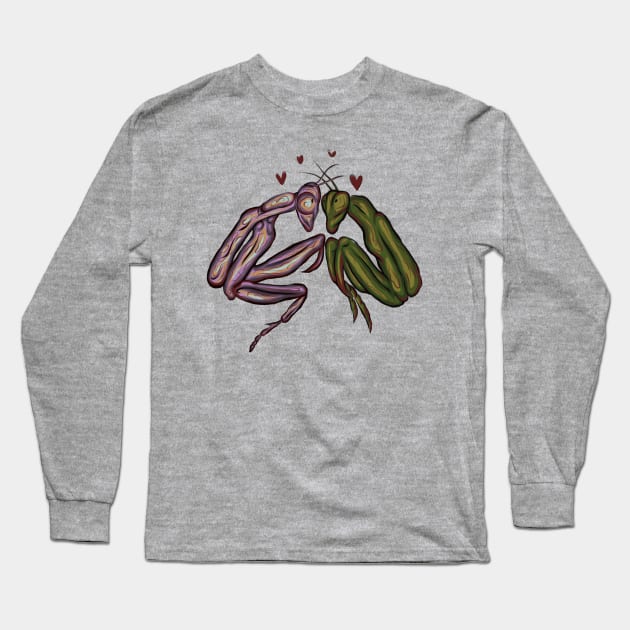 mantises in love Long Sleeve T-Shirt by susel